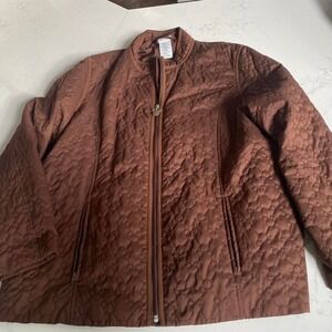 Disneyland Resort Brown Quilted Mickey Mouse Jacket XXL – Disney Parks Exclusive